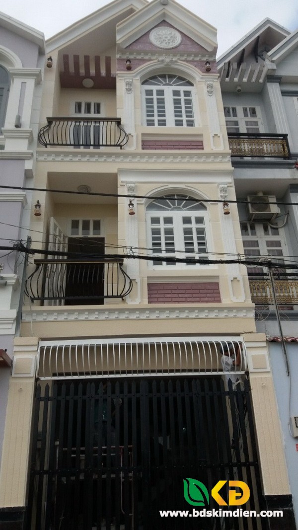 Bán nhà 2 lầu đẹp mặt tiền hẻm 8m 2279 Huỳnh Tấn Phát Nhà Bè.